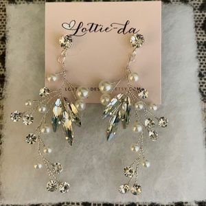 Wedding earrings never worn!